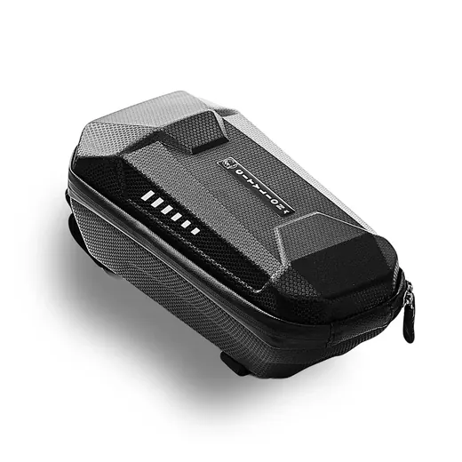 Rugged black waterproof gear case