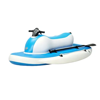 Inflatable electric water jet ski