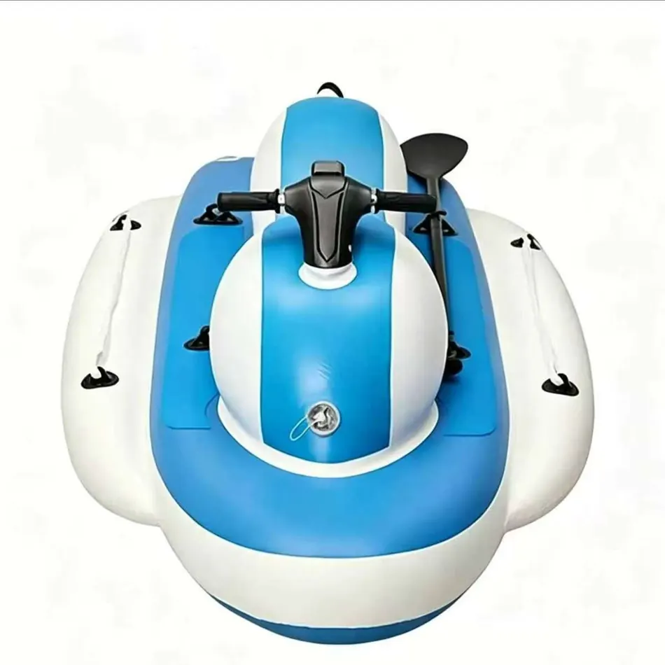 Front view of inflatable electric water jet ski